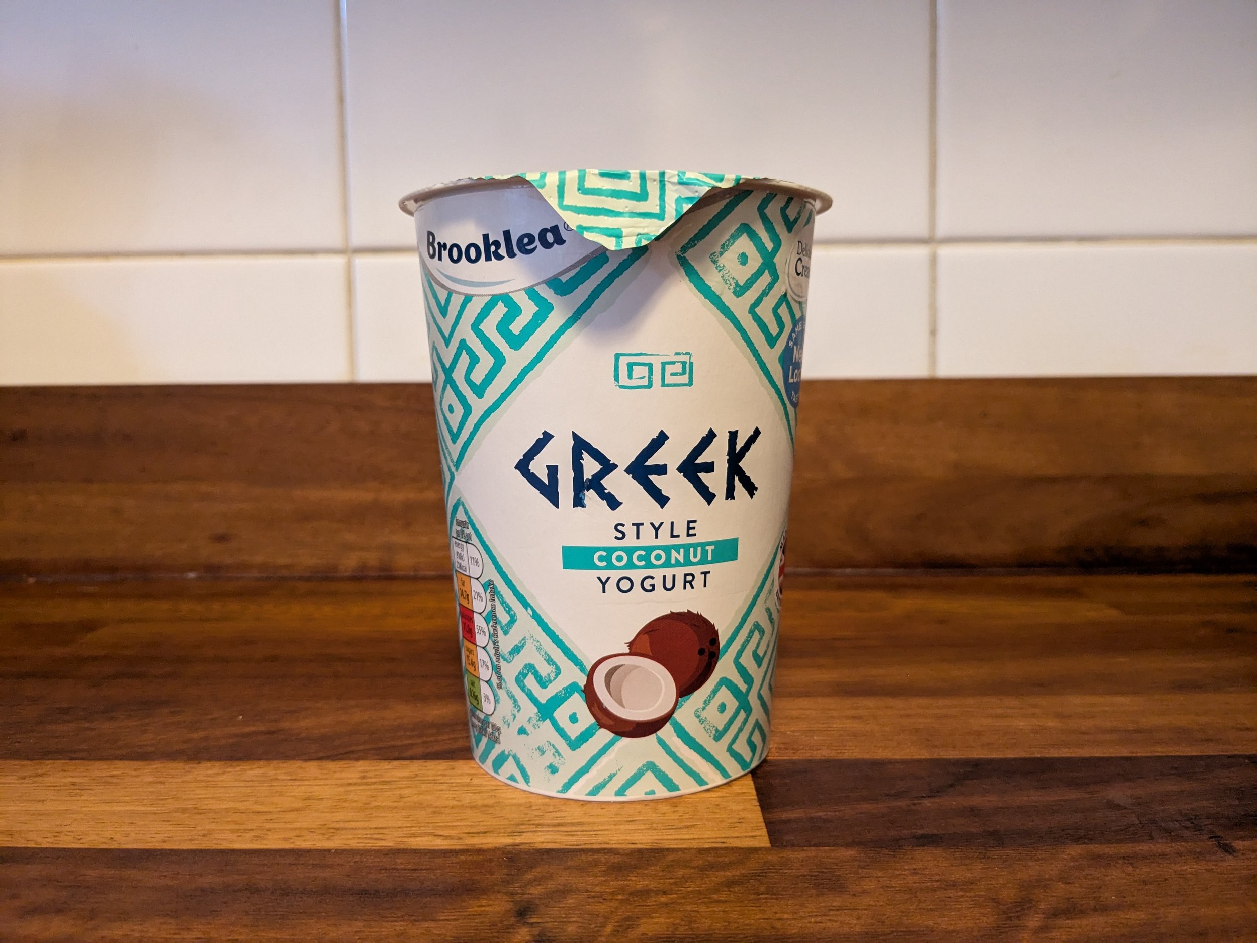 Yoguri出品 Aldi Brooklea Greek style coconut yoghurt review — Hello Gut Health